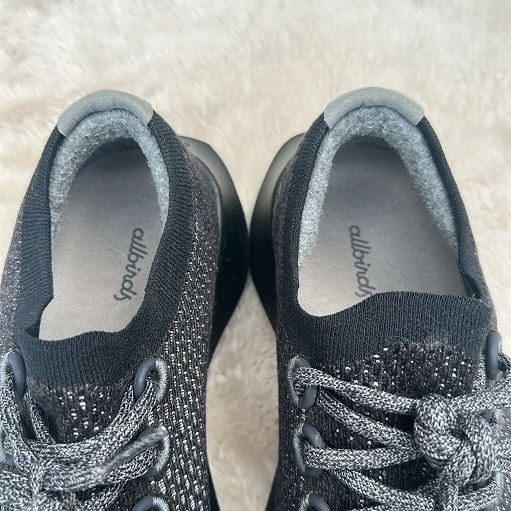 Allbirds Black and Gray Men's Sneakers Size 9